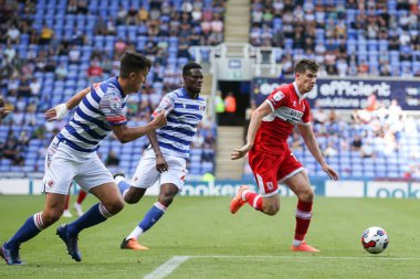 Paddy McNair #17 of Middlesbrough makes a run into the box