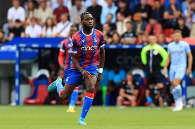 Odsonne Edouard of Crystal Palace seen during the match. 