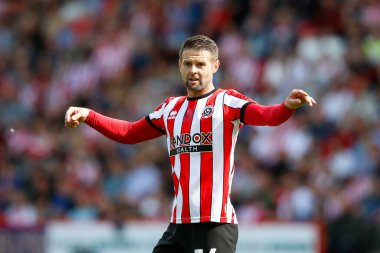 Oliver Norwood #16 of Sheffield United 