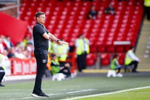 Paul Heckingbottom Manager Sheffield United —  Fotos de Stock