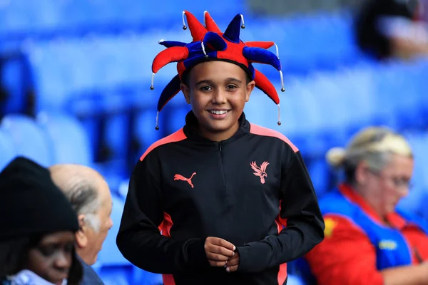 Young Crystal Palace Fan Seen Prior Kick — Foto de Stock