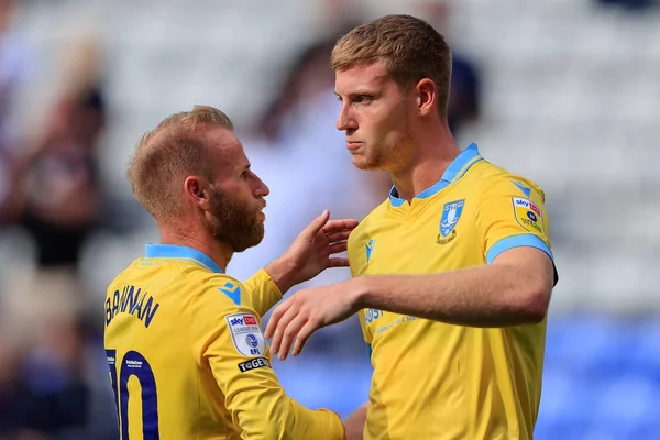 Mark Mcguiness Sheffield Wednesday Barry Bannan Sheffield Wednesday Enjoy Victory —  Fotos de Stock