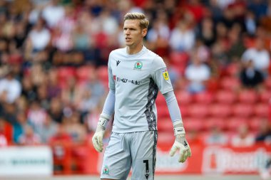 Thomas Kaminski #1 of Blackburn Rovers  