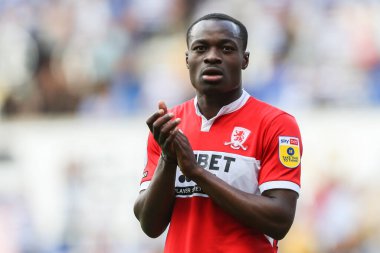 Marc Bola #27 of Middlesbrough acknowledges the fans at the final whistle