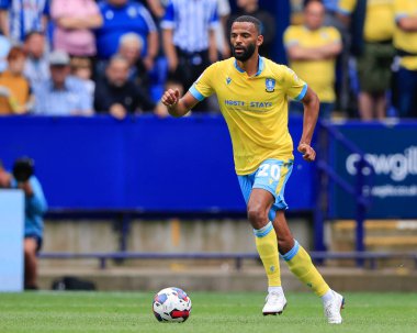 Michael Ihiekwe #20 of Sheffield Wednesday runs with the ball