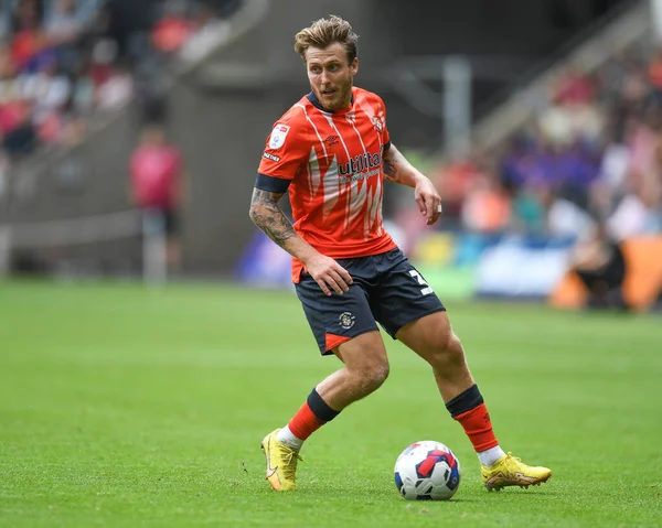 Luke Freeman Luton Town Action Game — Stockfoto