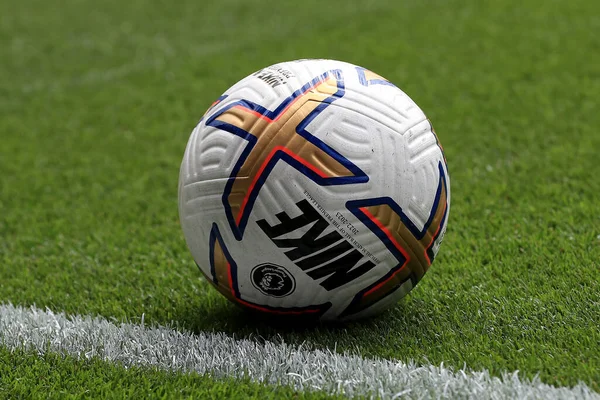 A general view of the match ball. 