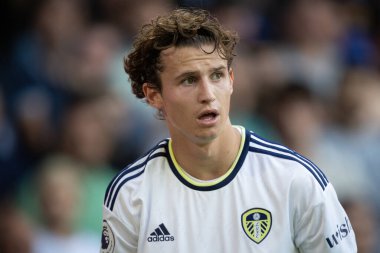 Goalscorer Brenden Aaronson #7 of Leeds United during the game 