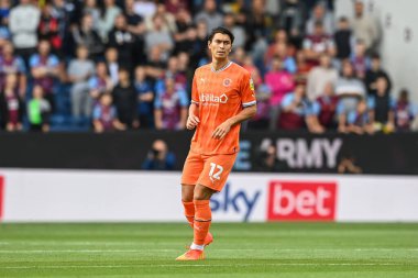 Kenny Dougall #12 of Blackpool during the game