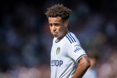 Tyler Adams #12 of Leeds United during the game 
