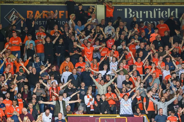 Blackpool Fans Attendance Burnley —  Fotos de Stock