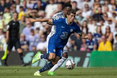 Christian Pulisic #10 of Chelsea in action during the game 