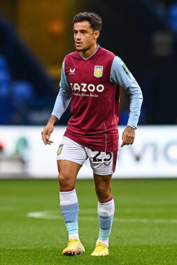 Philippe Coutinho #23 of Aston Villa  during the game