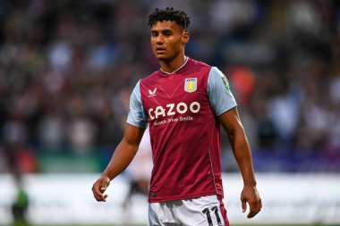 Ollie Watkins #11 of Aston Villa  during the game