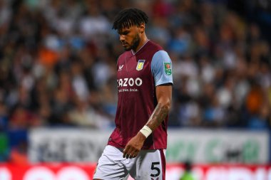 Tyrone Mings #5 of Aston Villa during the game
