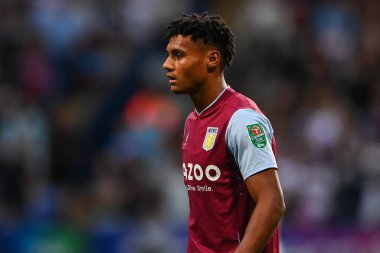 Ollie Watkins #11 of Aston Villa  during the game