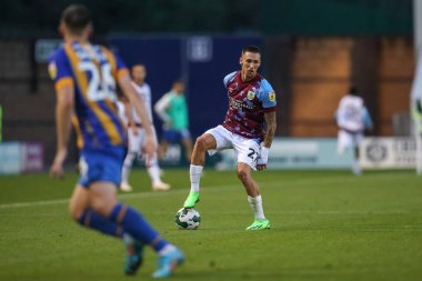 Darko Churlinov #27 of Burnley controls the ball