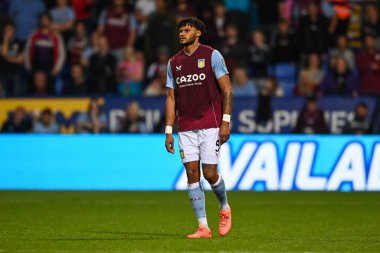 Tyrone Mings #5 of Aston Villa  during the game
