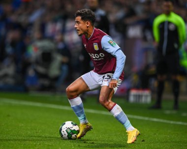 Philippe Coutinho #23 of Aston Villa in action during the game