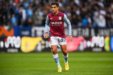 Philippe Coutinho #23 of Aston Villa  during the game