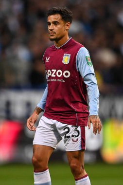 Philippe Coutinho #23 of Aston Villa during the game
