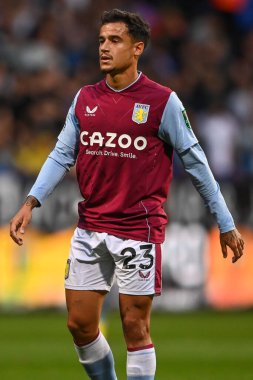 Philippe Coutinho #23 of Aston Villa during the game