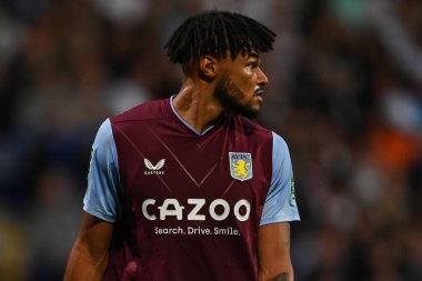 Tyrone Mings #5 of Aston Villa during the game