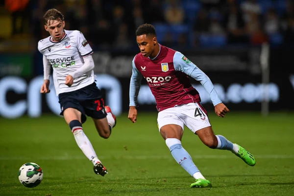 Jacob Ramsey #41 of Aston Villa  in action during the game