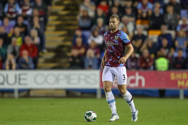 Charlie Taylor #3 of Burnley runs with the ball 