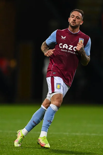 Danny Ings Aston Villa Action Game — Stockfoto