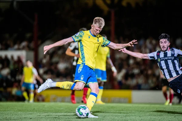 Sam Surridge #16 of Nottingham Forest scores his teams third of the game