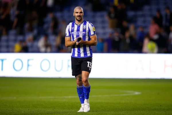 Callum Paterson Sheffield Wednesday Applauds Fans Game —  Fotos de Stock