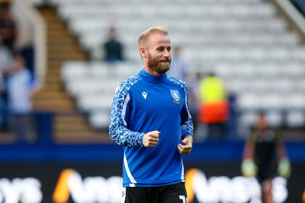 Barry Bannan Sheffield Wednesday Warms Game — Zdjęcie stockowe