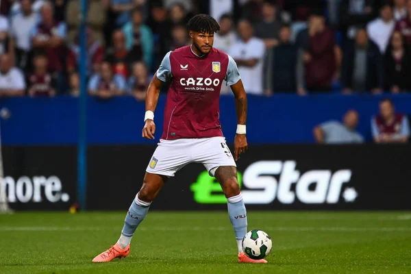 Tyrone Mings #5 of Aston Villa in action during the game