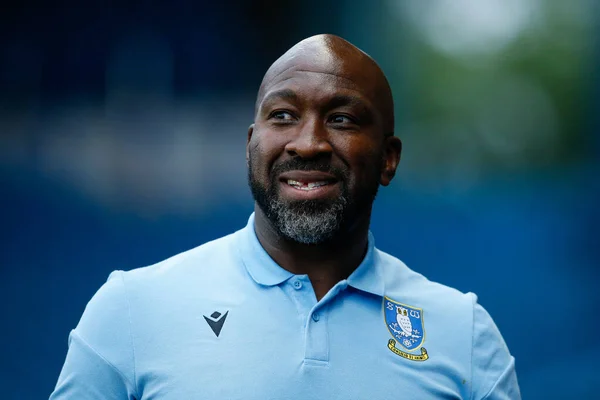 Darren Moore Manager Sheffield Wednesday — Fotografia de Stock