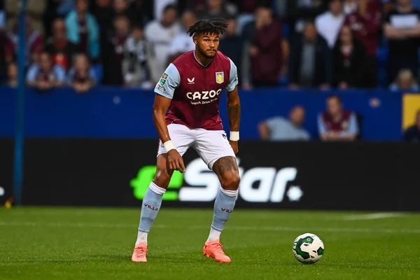 Tyrone Mings #5 of Aston Villa in action during the game