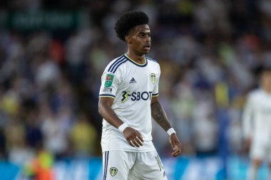 Crysencio Summerville #10 of Leeds United during the game 