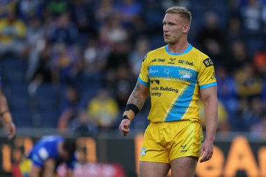 Mikolaj Oledzki #8 of Leeds Rhinos during pre-game warm up