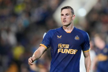 Chris Wood #20 of Newcastle United