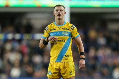 Ash Handley #5 of Leeds Rhinos during the game 