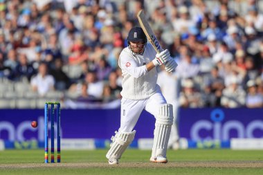 Jonny Bairstow of England in action during the 2nd Test