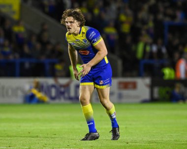 Rob Mulhern #19 of Warrington Wolves during the game