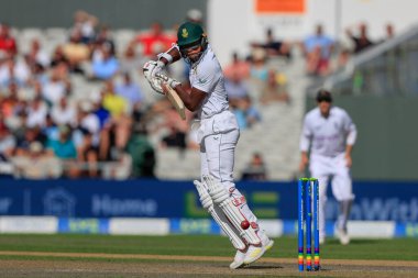 Kagiso Rabada of South Africa in action during the 2nd Test