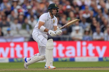 Sarel Erwee of South Africa in action during the 2nd Test