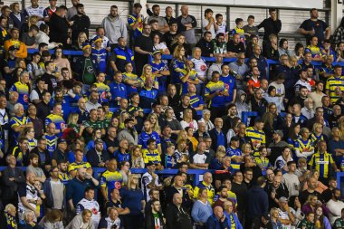 Warrington Wolves during the game