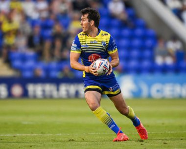 Stefan Ratchford #1 of Warrington Wolves in action during the game