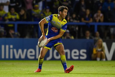 Stefan Ratchford #1 of Warrington Wolves in action