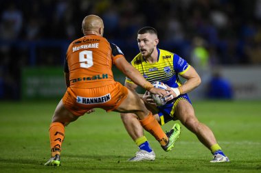 Danny Walker #16 of Warrington Wolves in action
