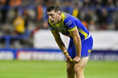 Jake Wardle #34 of Warrington Wolves during the game