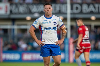 Yusuf Aydin #22 of Wakefield Trinity during the game 